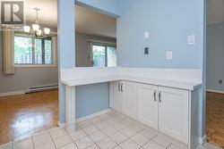 Updated kitchen with breakfast bar -