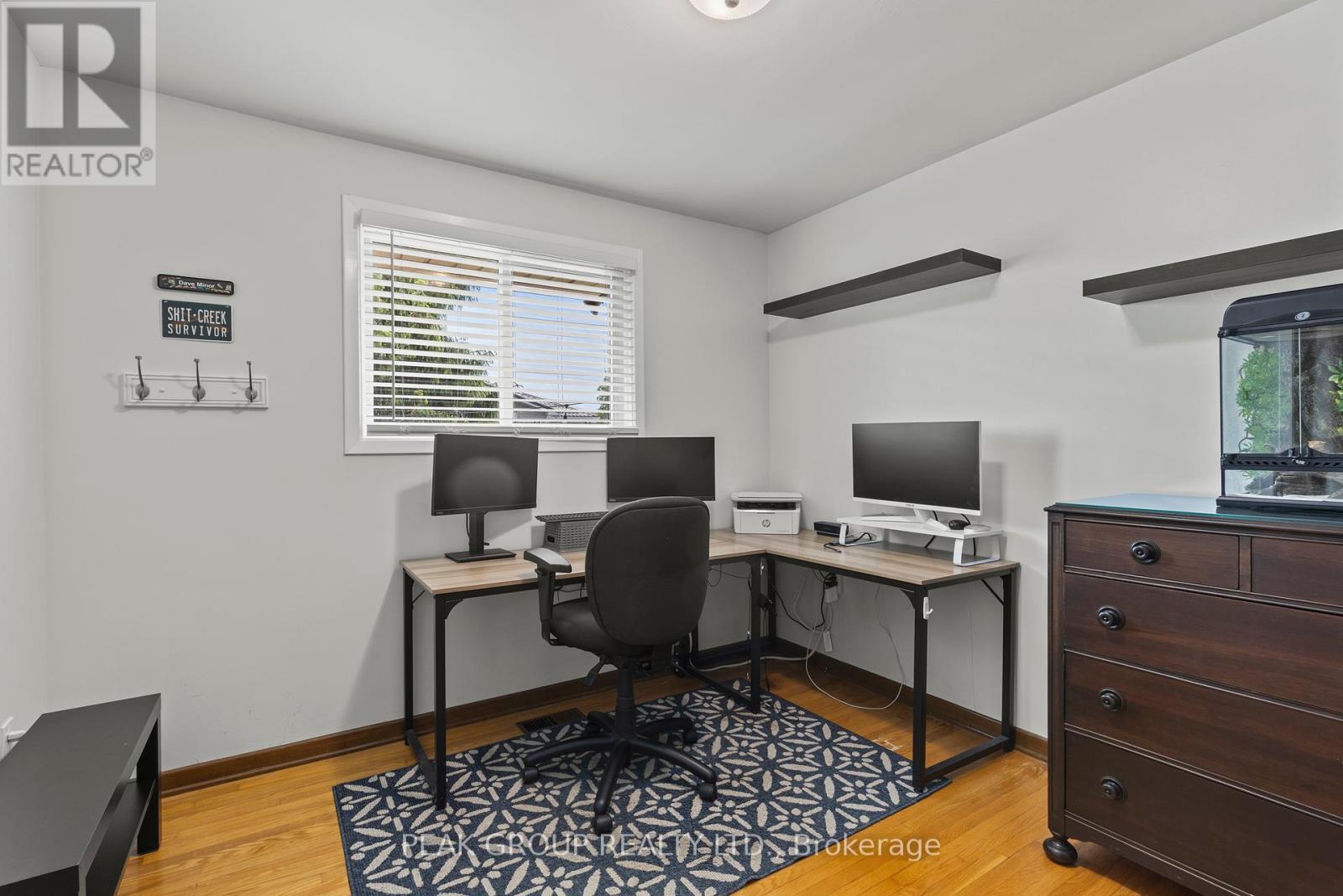 Main floor bedroom - 47 David Street, Welland (Lincoln/Crowland), ON - Indoor Photo Showing Office
