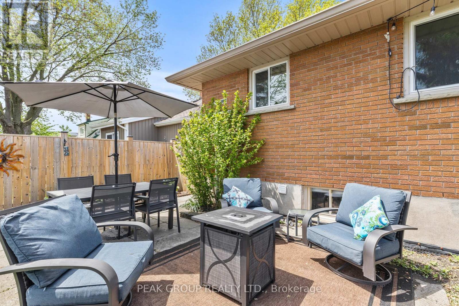 Back patio - 47 David Street, Welland (Lincoln/Crowland), ON - Outdoor With Deck Patio Veranda With Exterior