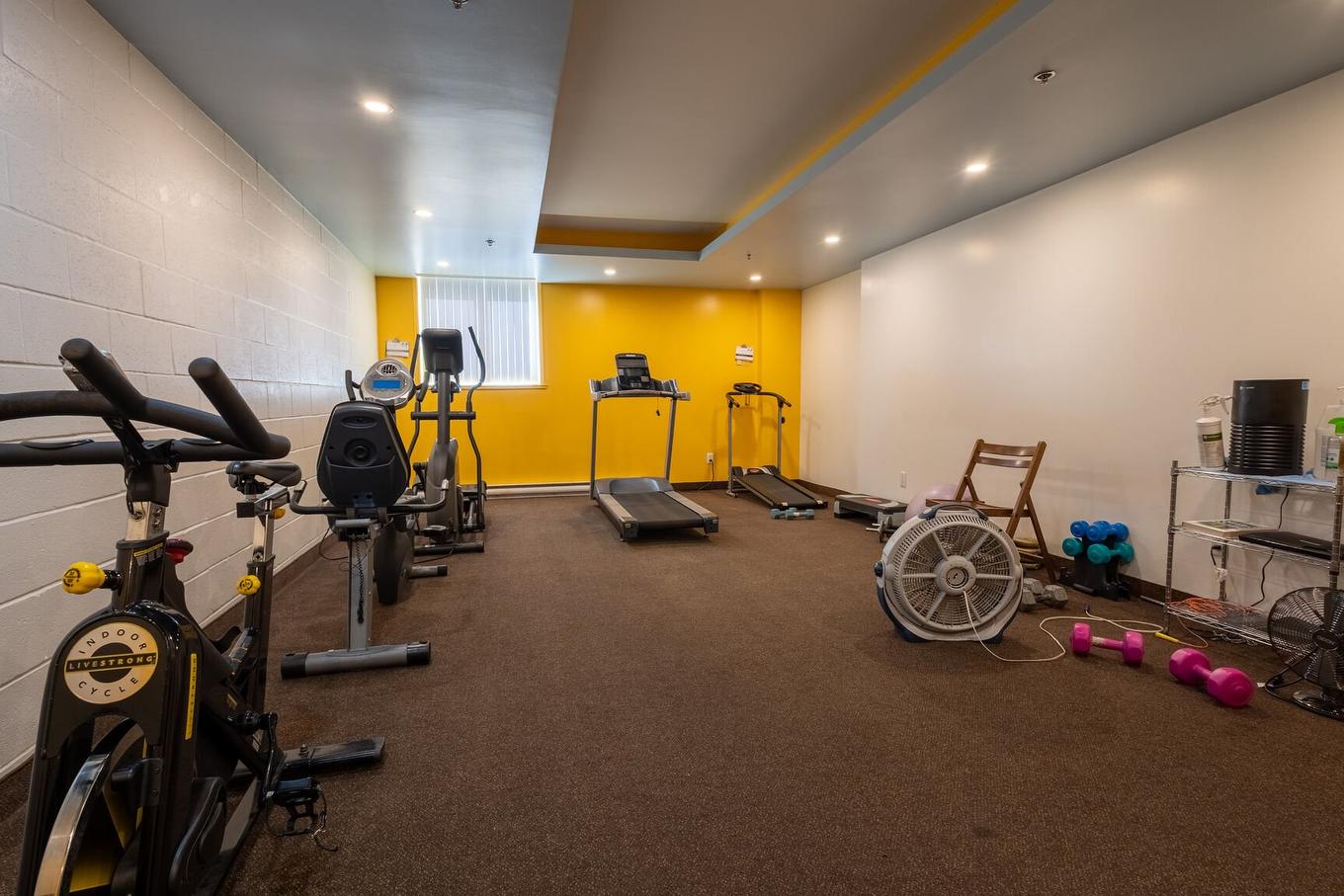 Salle d'exercice - 406-3700 Boul. Henri-Bourassa E., Montréal (Montréal-Nord), QC - Indoor Photo Showing Gym Room