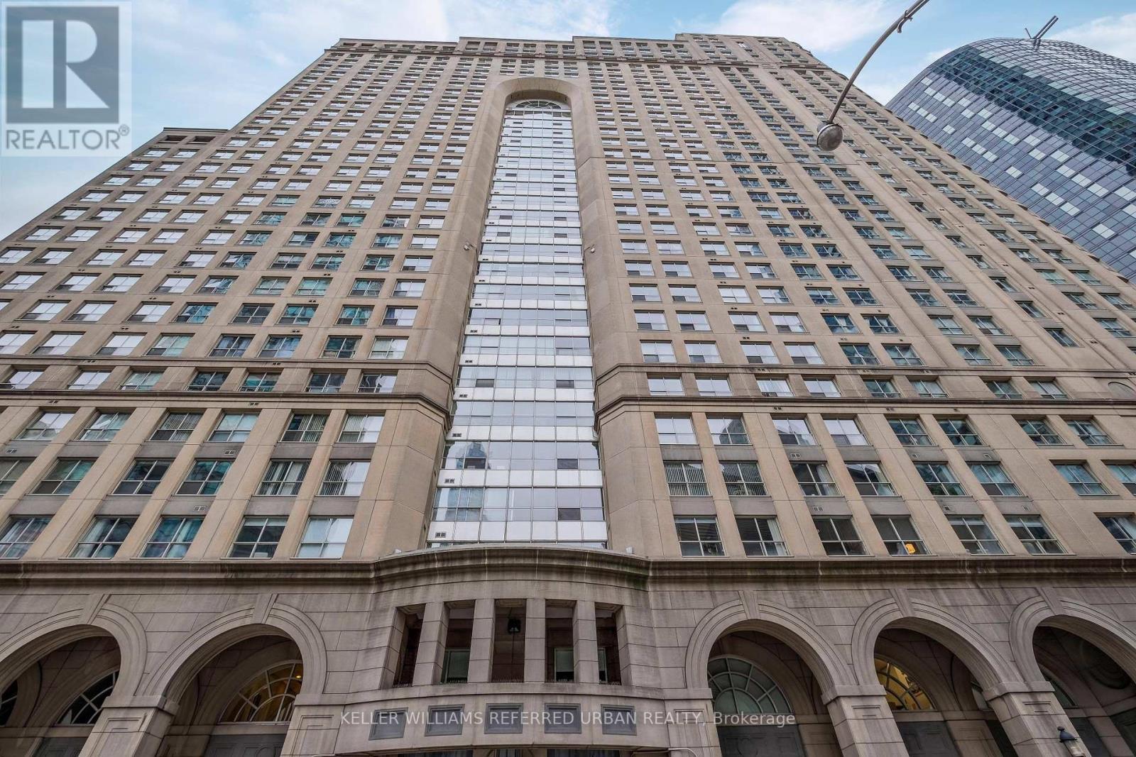 front of building - 2410 - 25 The Esplanade, Toronto, ON - With Facade