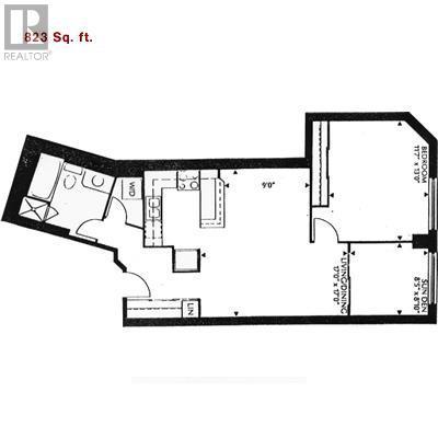 Unit floor plan - 2410 - 25 The Esplanade, Toronto, ON - Other