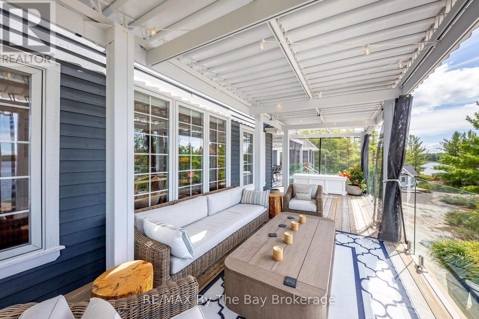 19980 Georgian Bay Shore, Georgian Bay (Gibson), ON - Outdoor With Deck Patio Veranda With Exterior