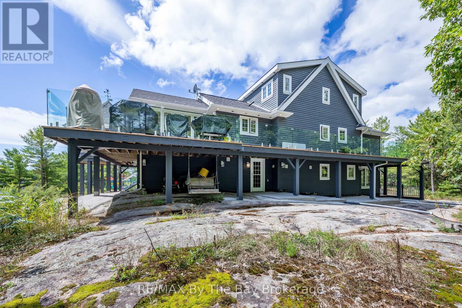 19980 Georgian Bay Shore, Georgian Bay (Gibson), ON - Outdoor With Deck Patio Veranda