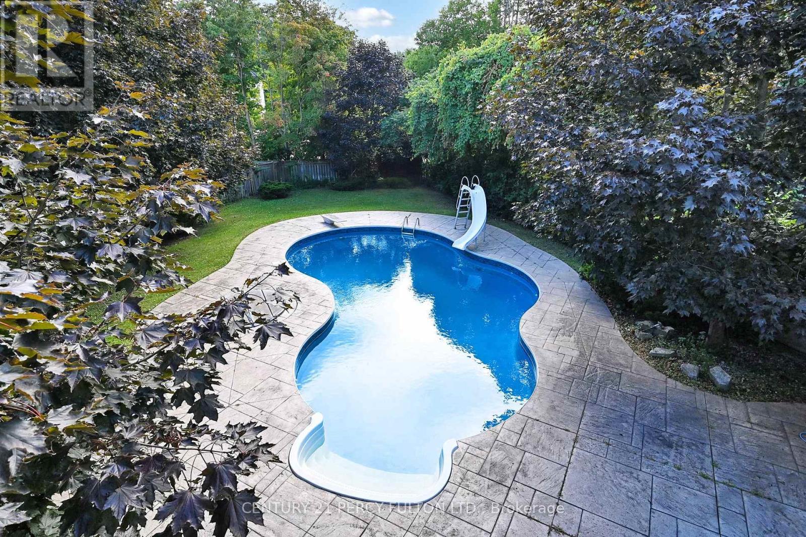 1832 Chesbro Court, Mississauga, ON - Outdoor With In Ground Pool With Backyard