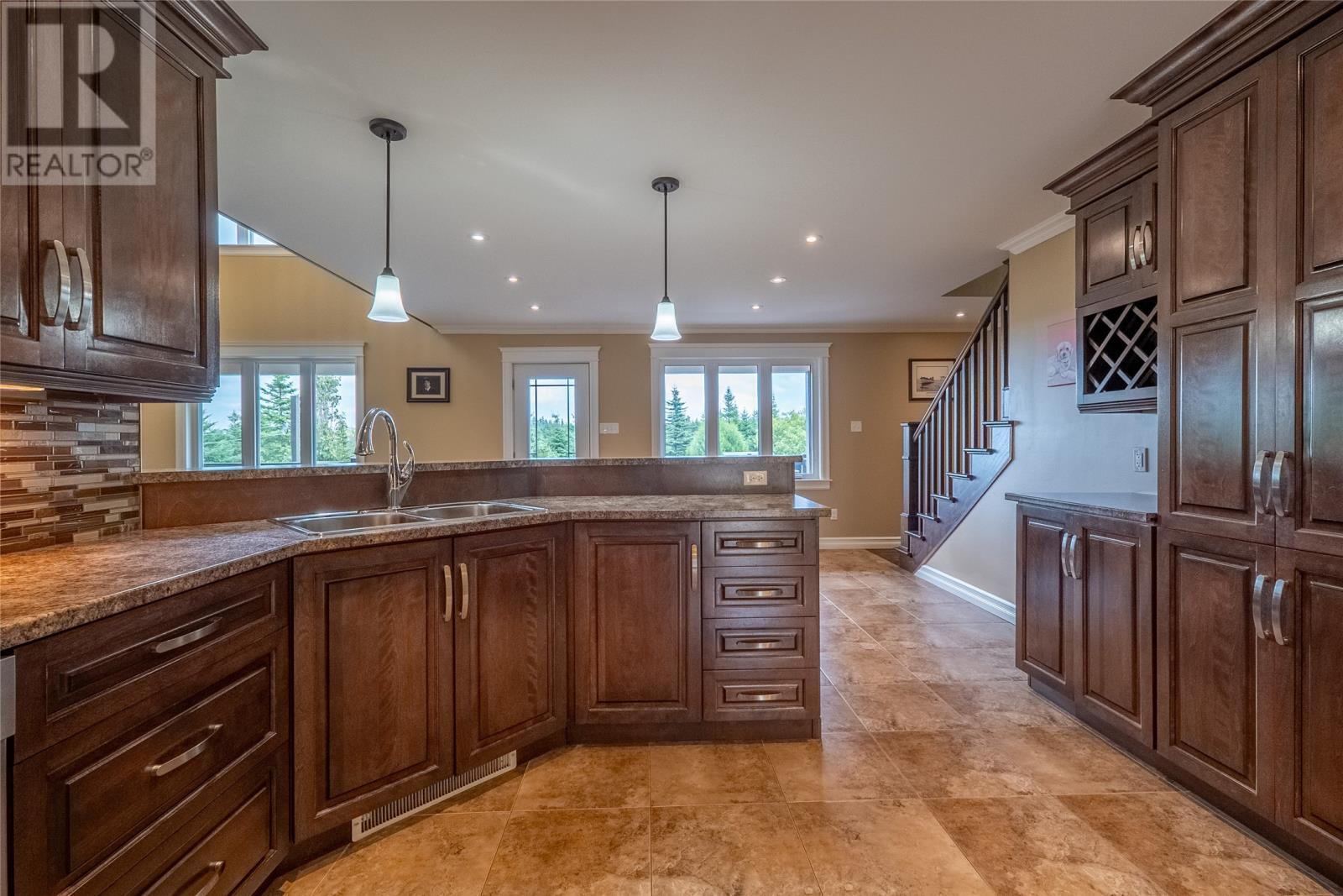 84 Farm Road, Portugal Cove St. Philips, NL - Indoor Photo Showing Kitchen With Double Sink