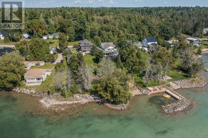 31 Taylor St, Bruce Mines, ON - Outdoor With Body Of Water With View