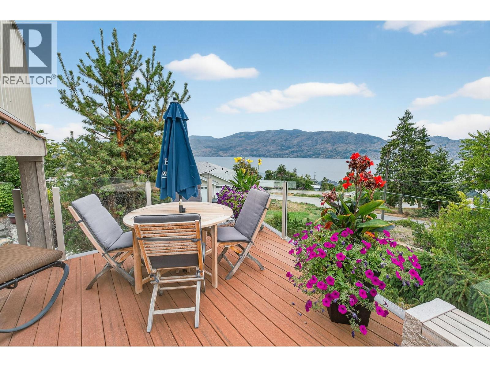 3751 Lornell Court, Peachland, BC - Outdoor With Body Of Water With Deck Patio Veranda
