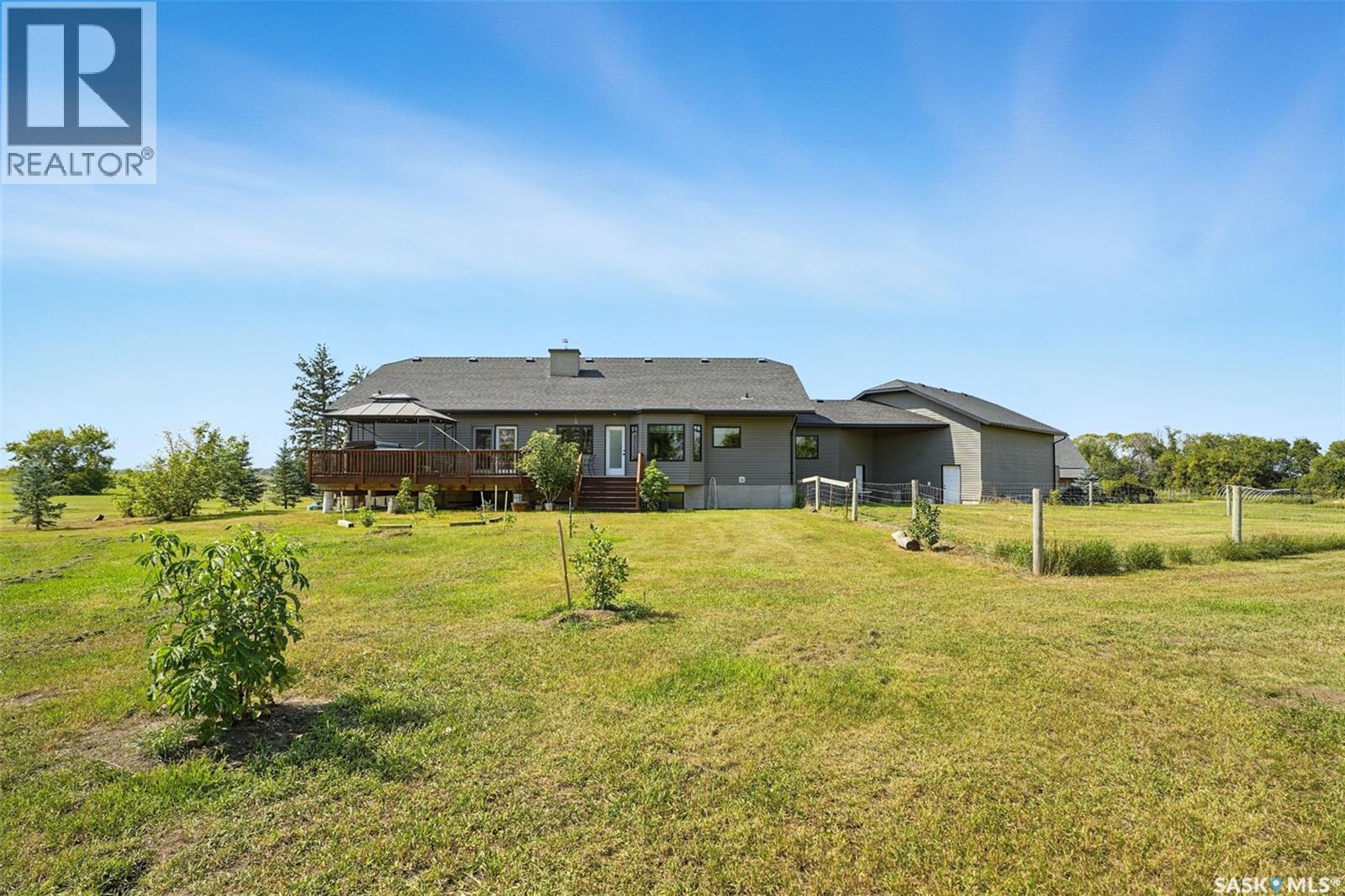 Wiebe Acreage, Vanscoy Rm No. 345, SK - Outdoor With Deck Patio Veranda