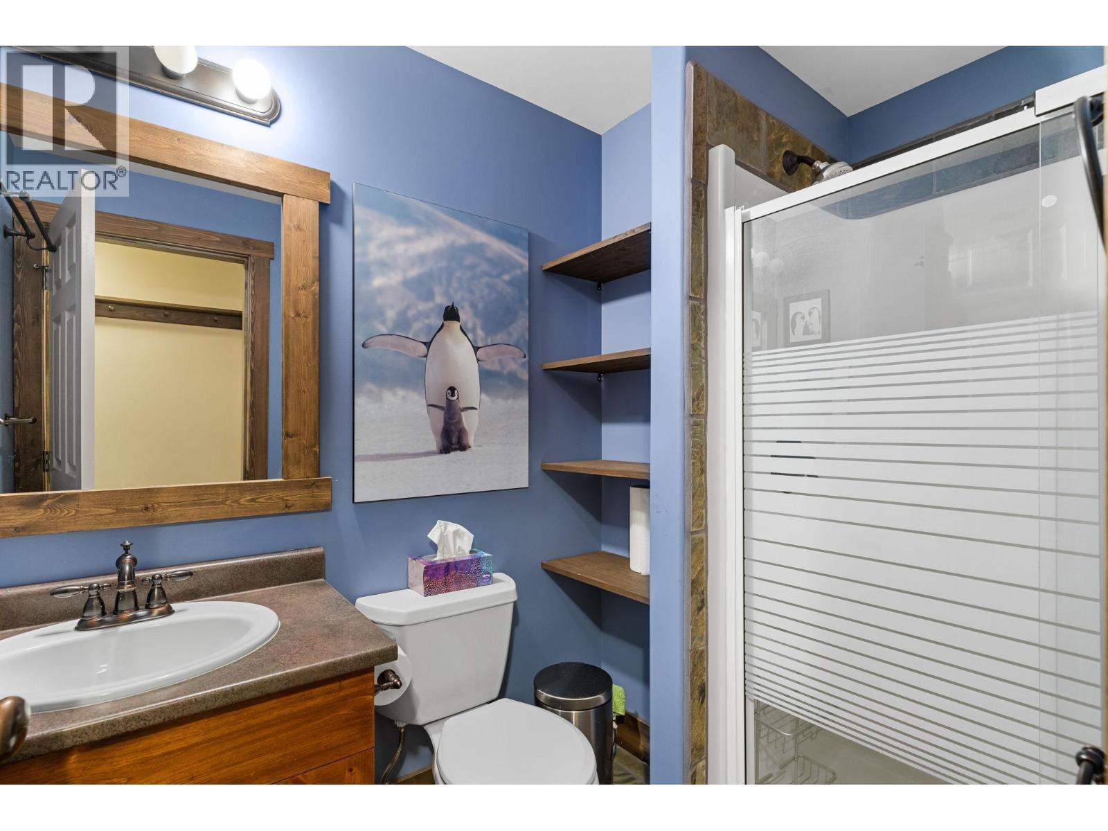 lower bathroom - 5890 Snow Pines Crescent, Big White, BC - Indoor Photo Showing Bathroom