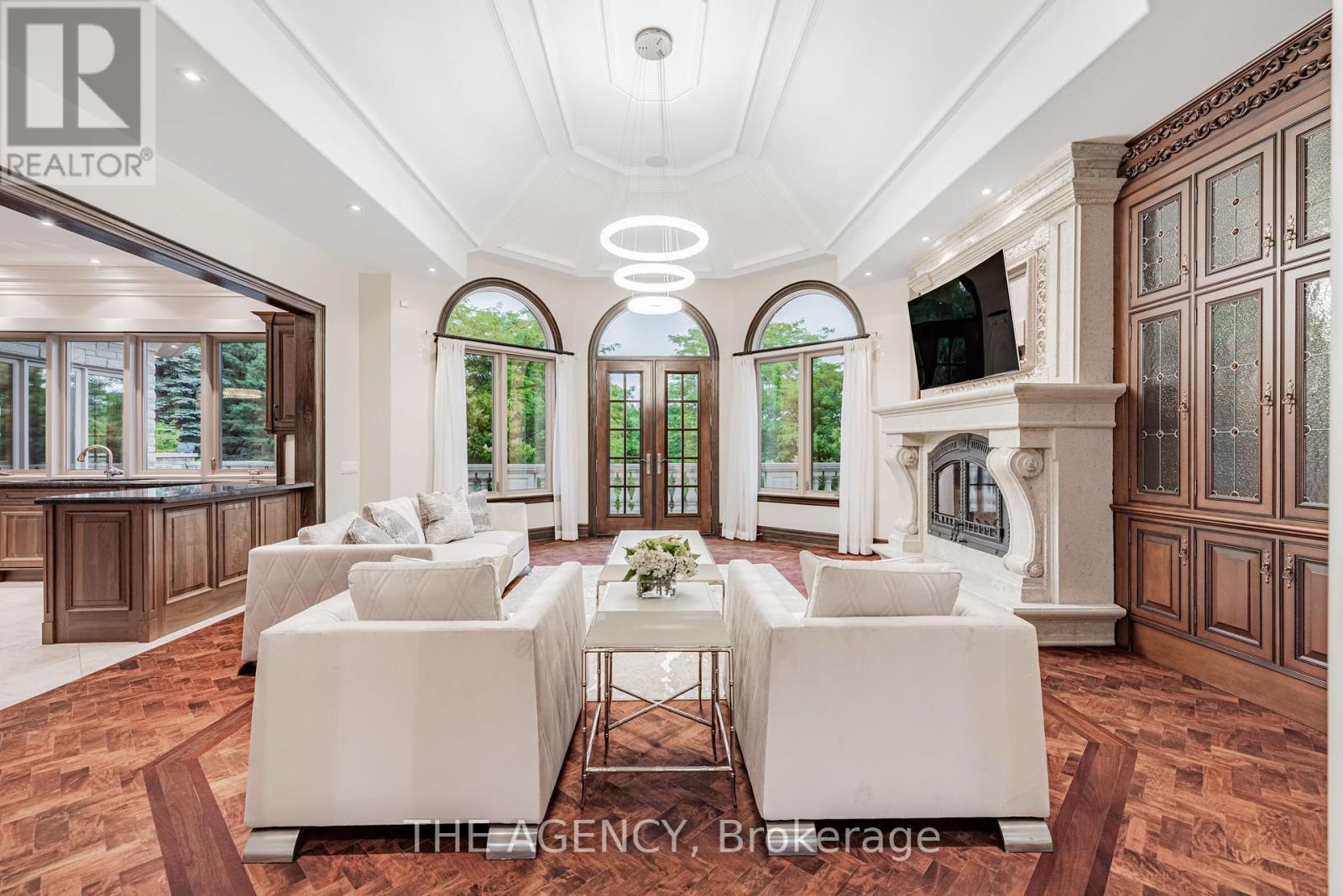 18387 The Gore Road, Caledon, ON - Indoor With Fireplace