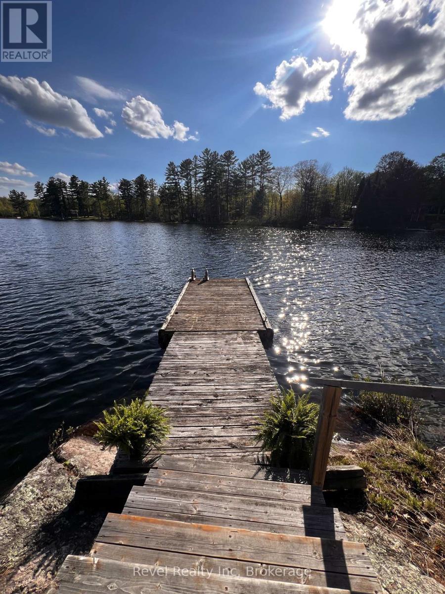 dock - 14 Swallow Road, Mcdougall, ON - Outdoor With Body Of Water With View