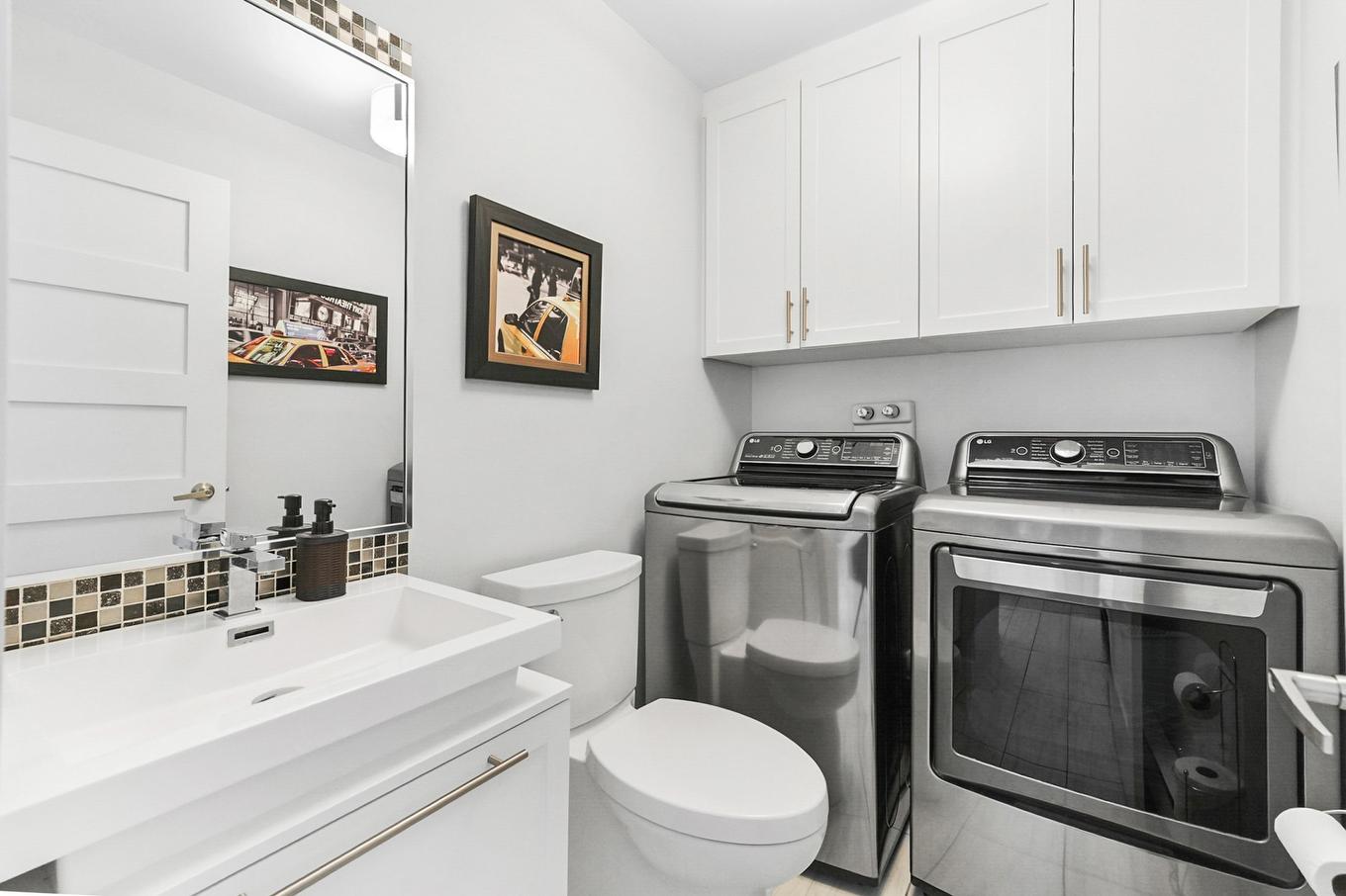Salle d'eau - 1702 Rue Adoncour, Longueuil (Le Vieux-Longueuil), QC - Indoor Photo Showing Laundry Room