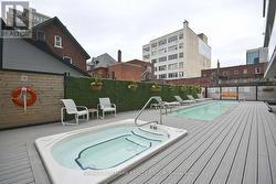 Outdoor Hot Tub and Lap Pool -