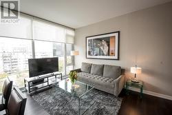 Living Room with Floor-to-Ceiling Windows -