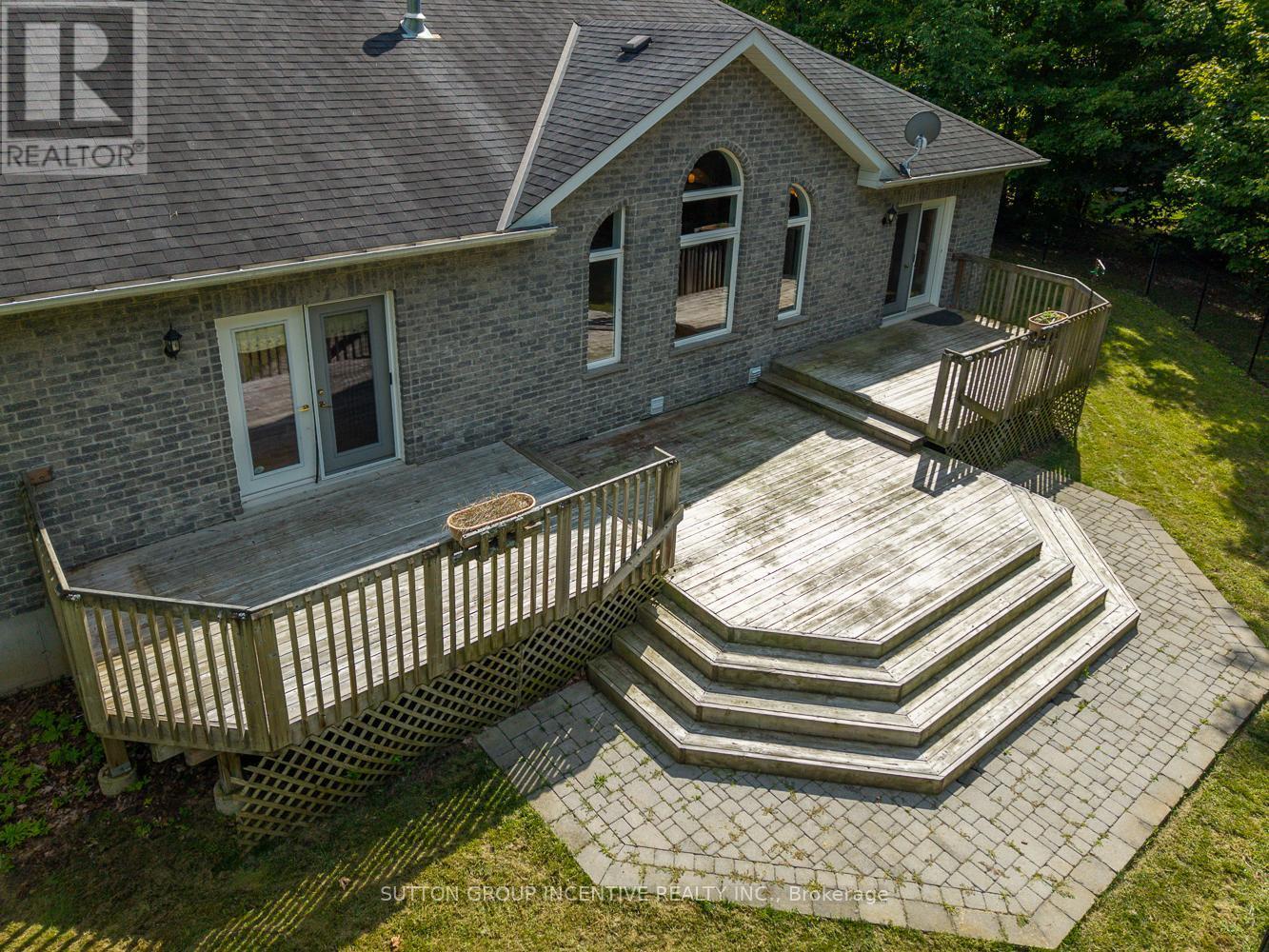 1882 Providence Lane, Severn, ON - Outdoor With Deck Patio Veranda With Exterior