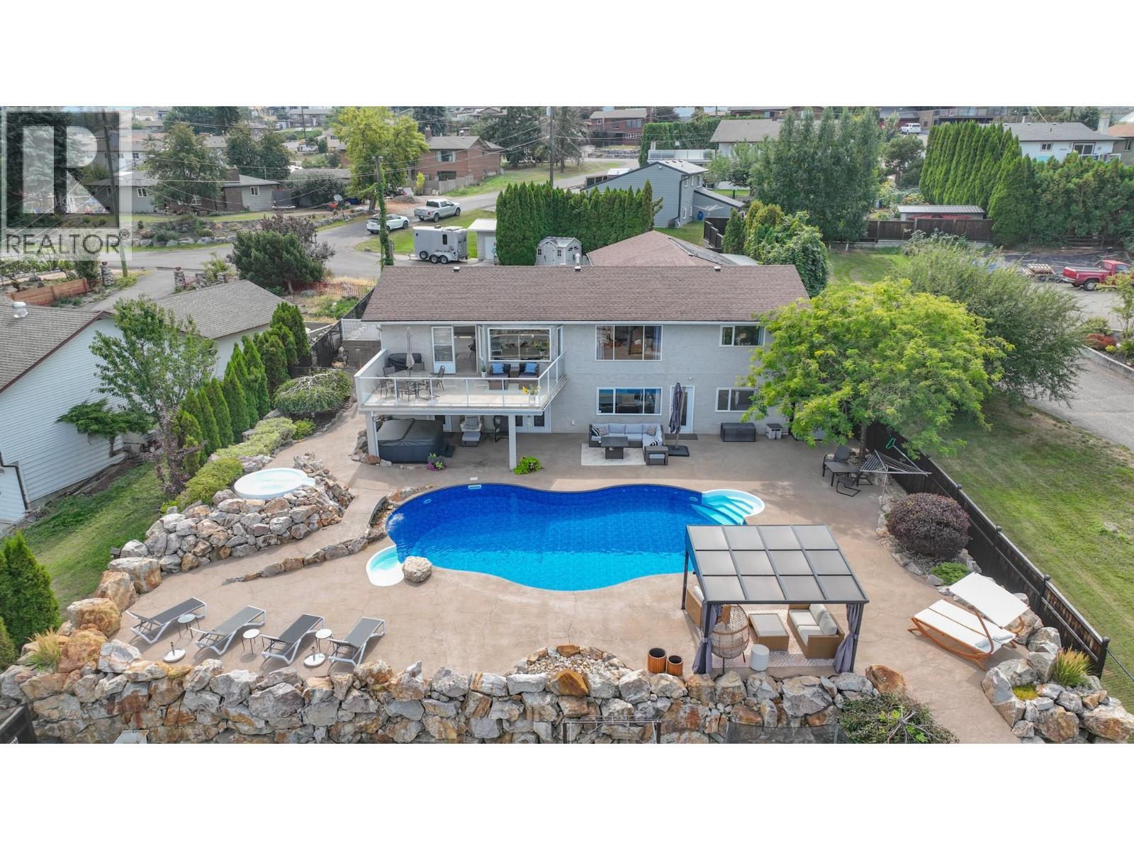 161 Cranberry Lane, Vernon, BC - Outdoor With Deck Patio Veranda