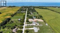 Vance Dr. looking towards Lake Huron -