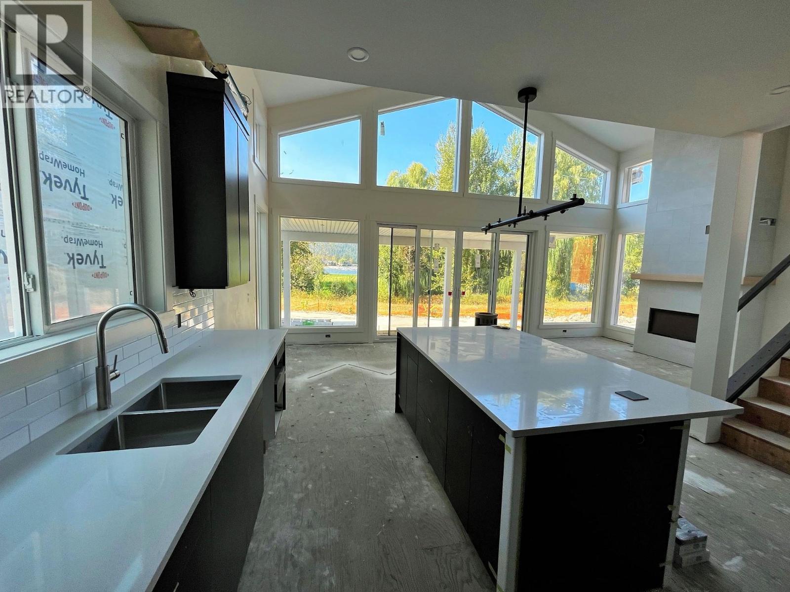 Photo for likeness reference (Unit 3) Some Upgraded Features Included - 8200 97A Highway Unit# 8, Mara, BC - Indoor Photo Showing Kitchen With Double Sink