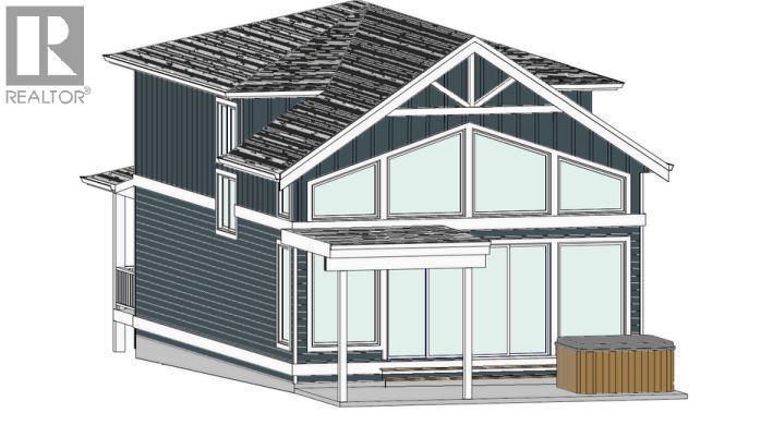 Rear elevation drawing - 8200 97A Highway Unit# 8, Mara, BC - Other