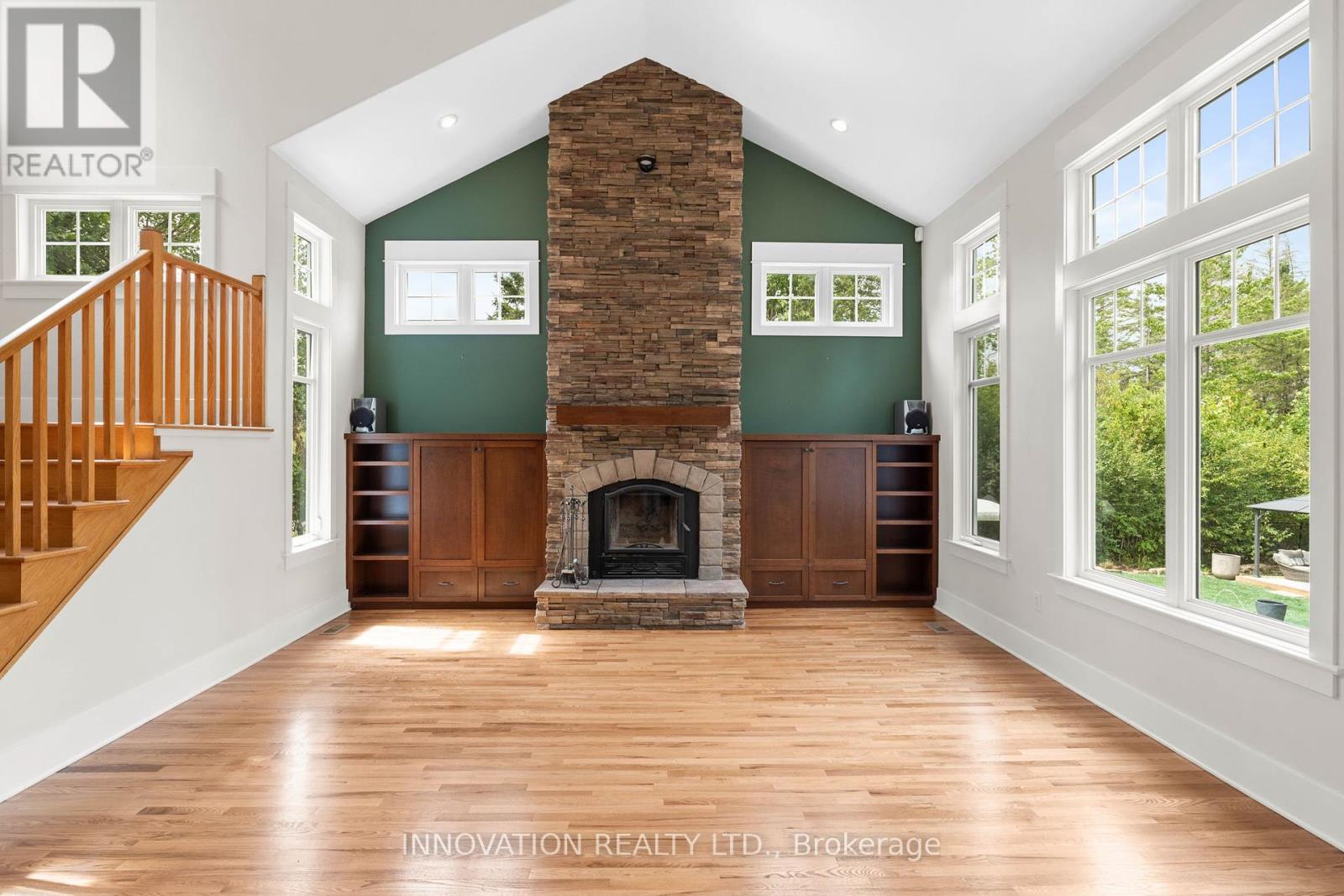 199 Blackberry Way, Ottawa, ON - Indoor With Fireplace