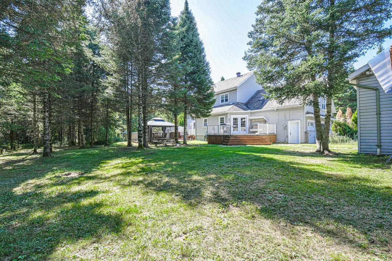 Backyard - 465 Rue Des Lilas, Sainte-Adèle, QC - Outdoor