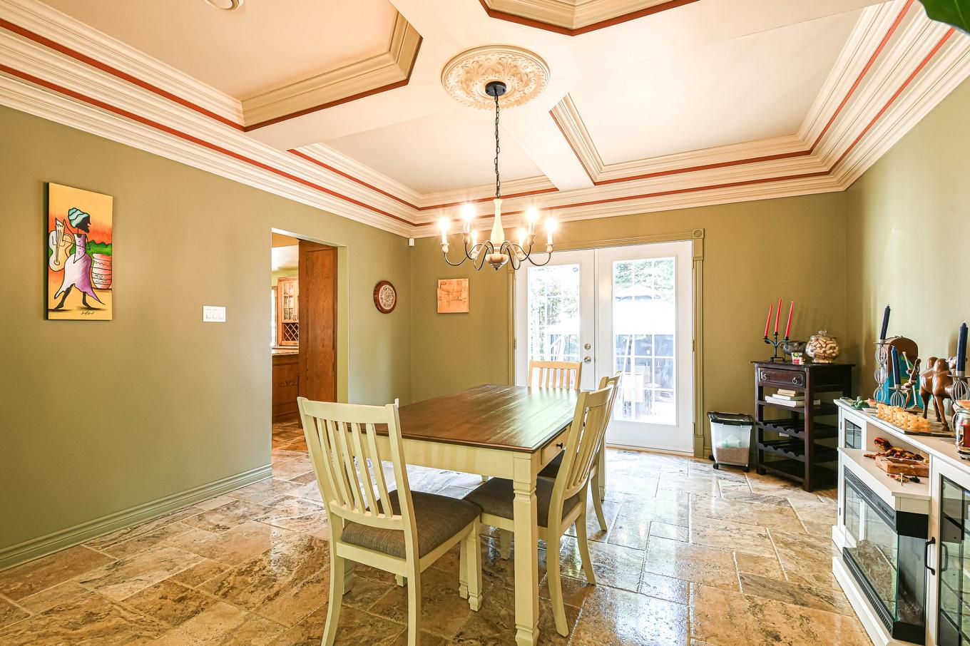 Dining room - 465 Rue Des Lilas, Sainte-Adèle, QC - Indoor Photo Showing Dining Room