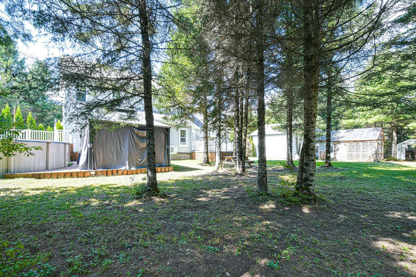 Backyard - 465 Rue Des Lilas, Sainte-Adèle, QC - Outdoor