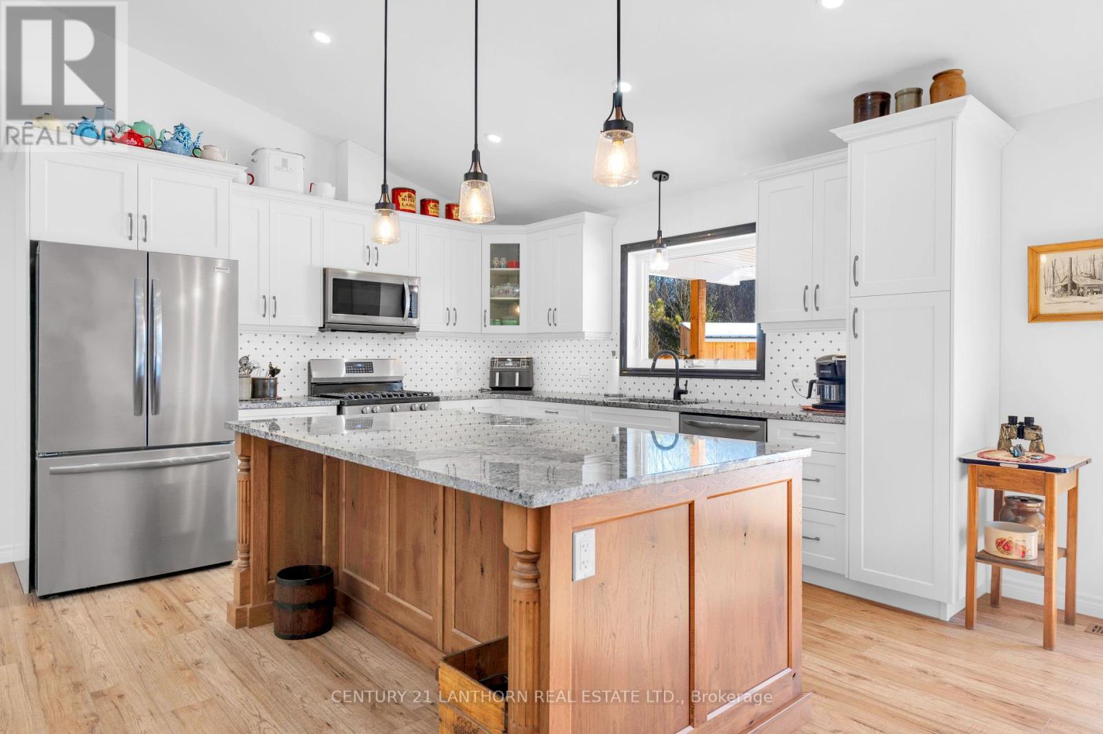 533 Old Marmora Road, Madoc, ON - Indoor Photo Showing Kitchen With Upgraded Kitchen