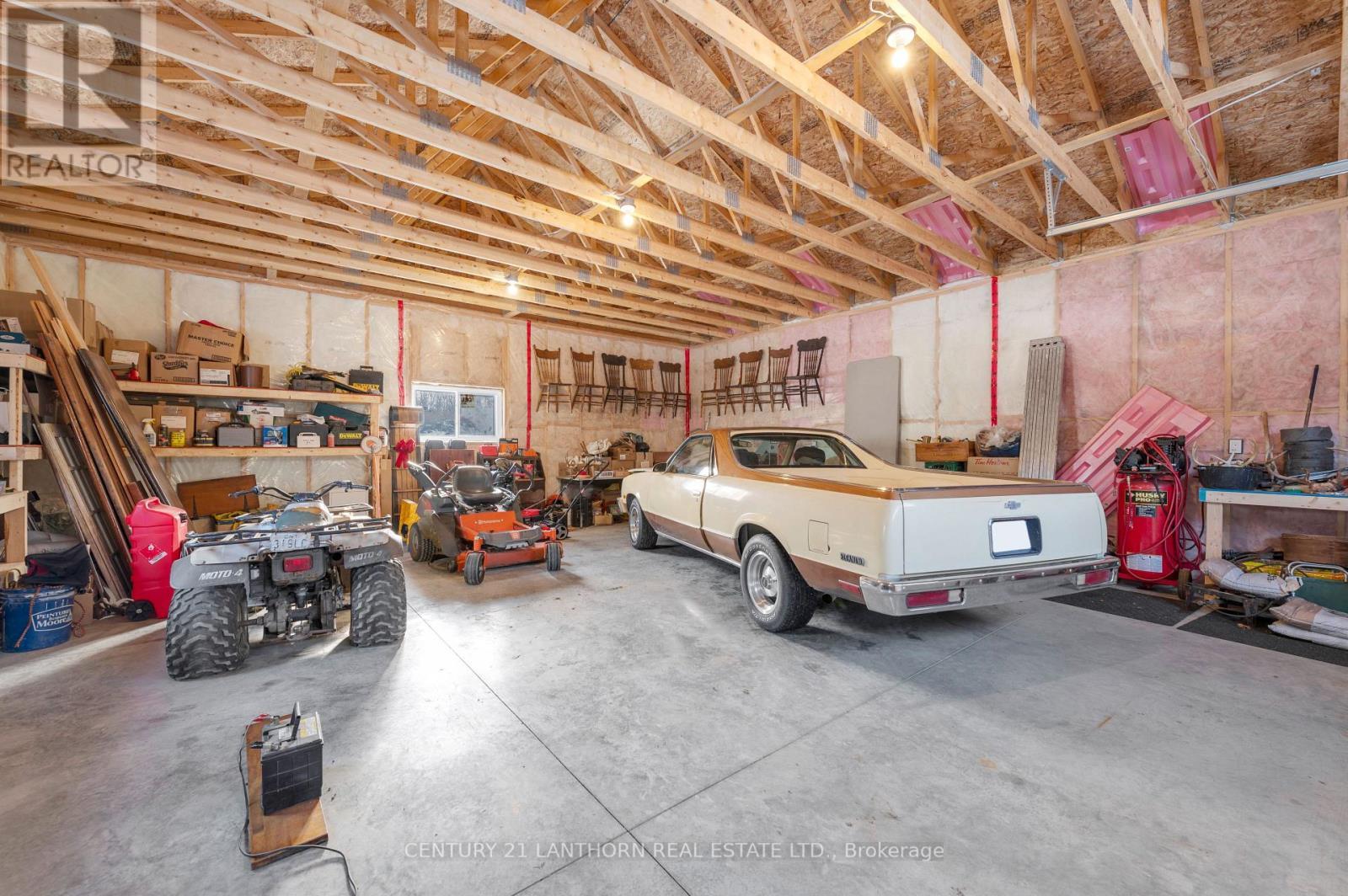 533 Old Marmora Road, Madoc, ON - Indoor Photo Showing Garage