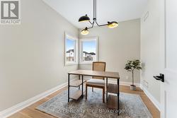 main floor office or playroom -