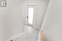 separate entrance to lower level -