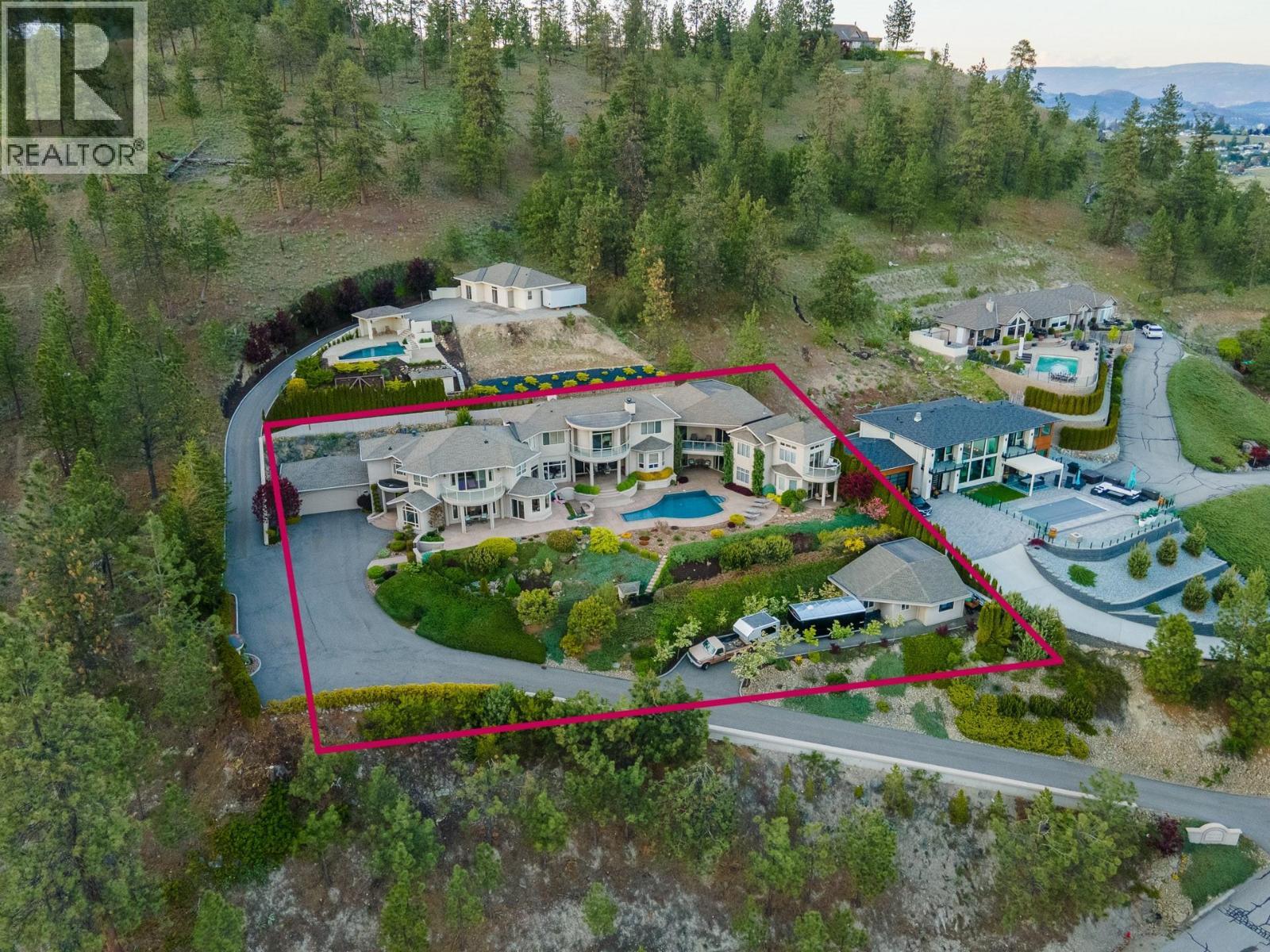 1284 Timothy Place, West Kelowna, BC - Outdoor With View