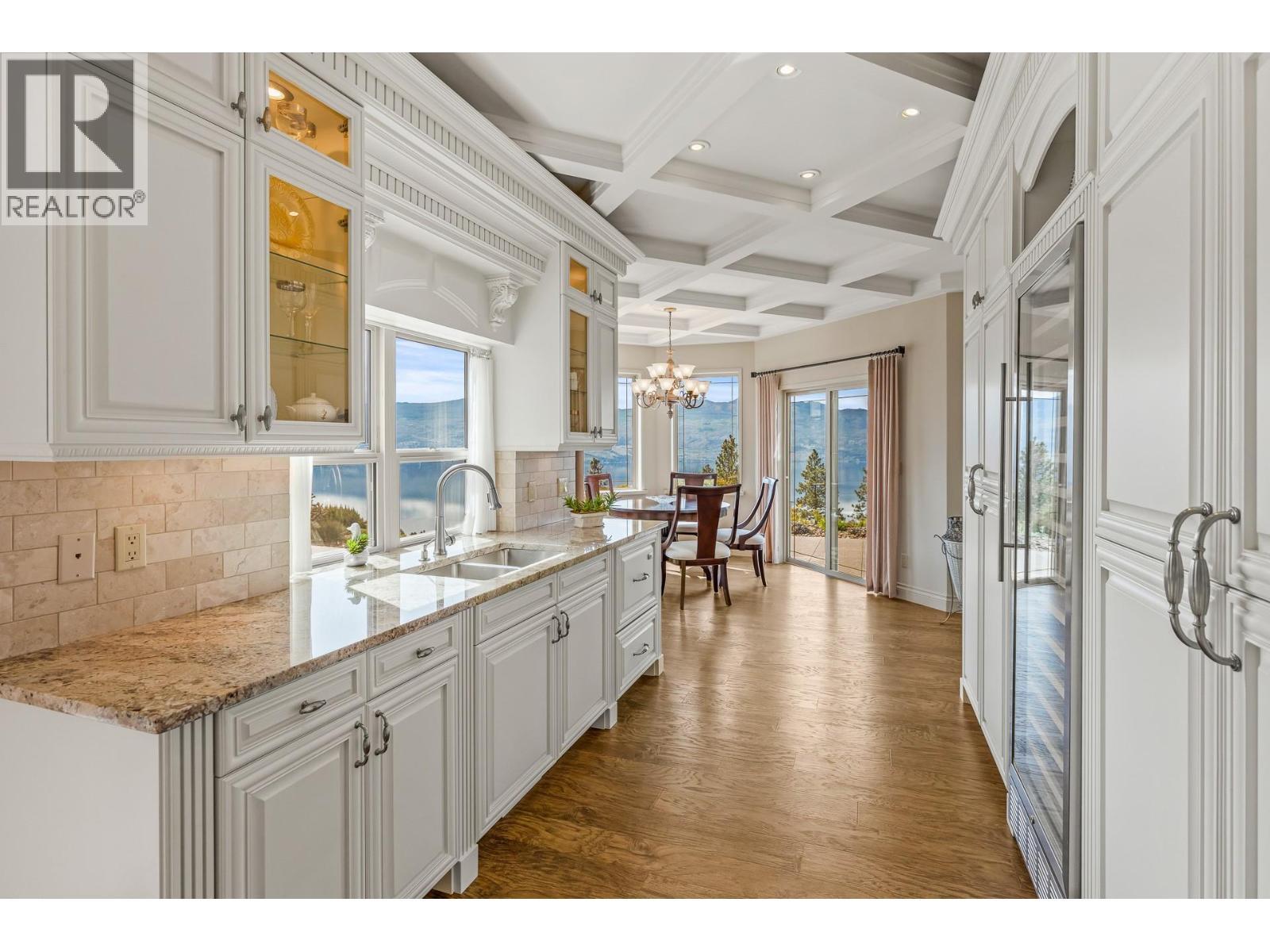 1284 Timothy Place, West Kelowna, BC - Indoor Photo Showing Kitchen With Double Sink