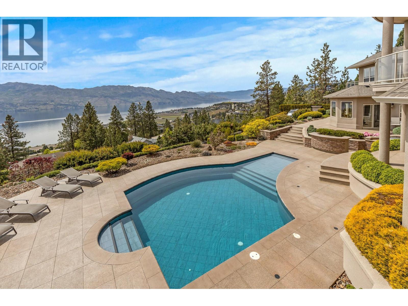 1284 Timothy Place, West Kelowna, BC - Outdoor With In Ground Pool