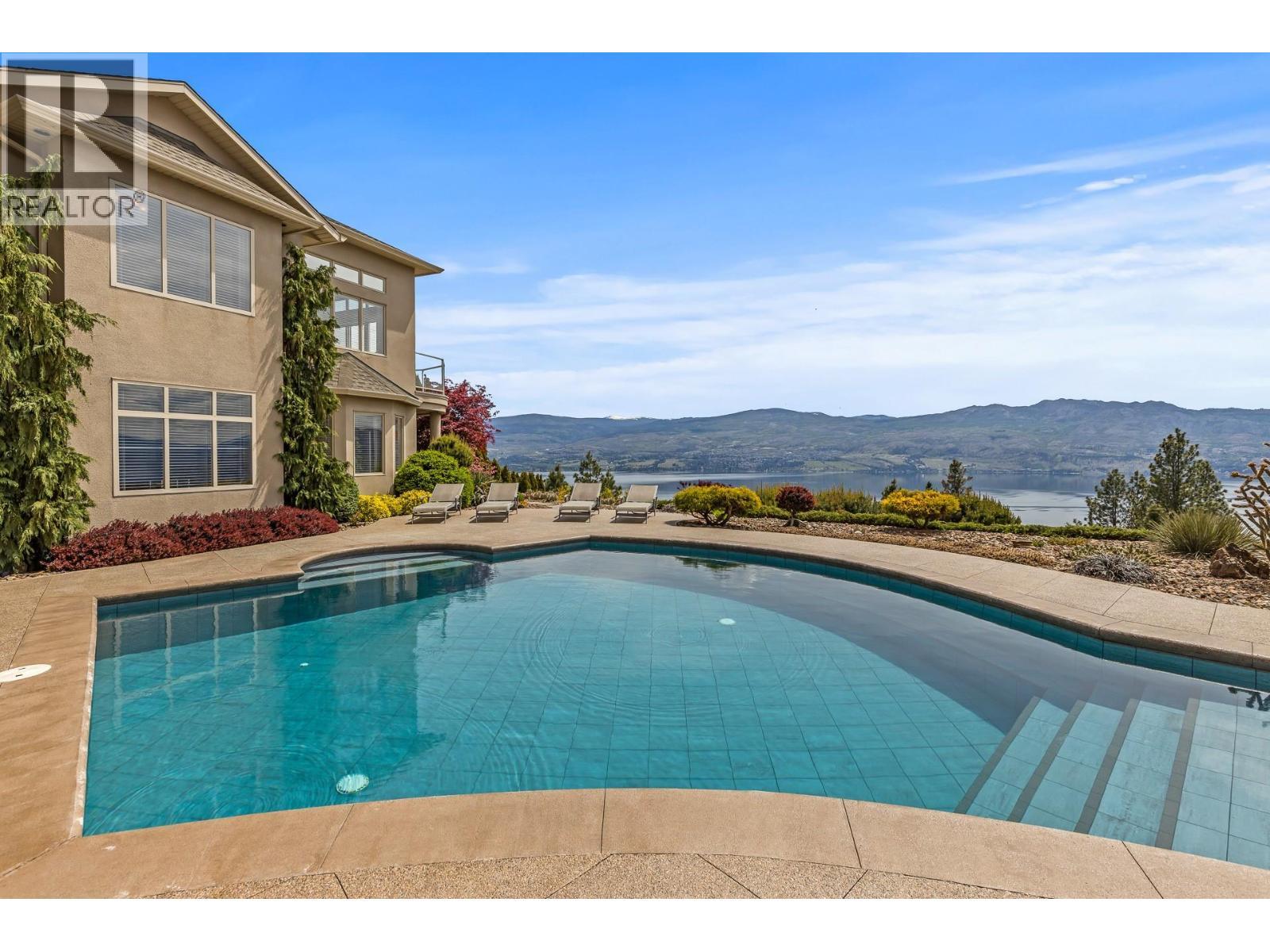 1284 Timothy Place, West Kelowna, BC - Outdoor With In Ground Pool