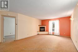 Living Room With Gas Fireplace -