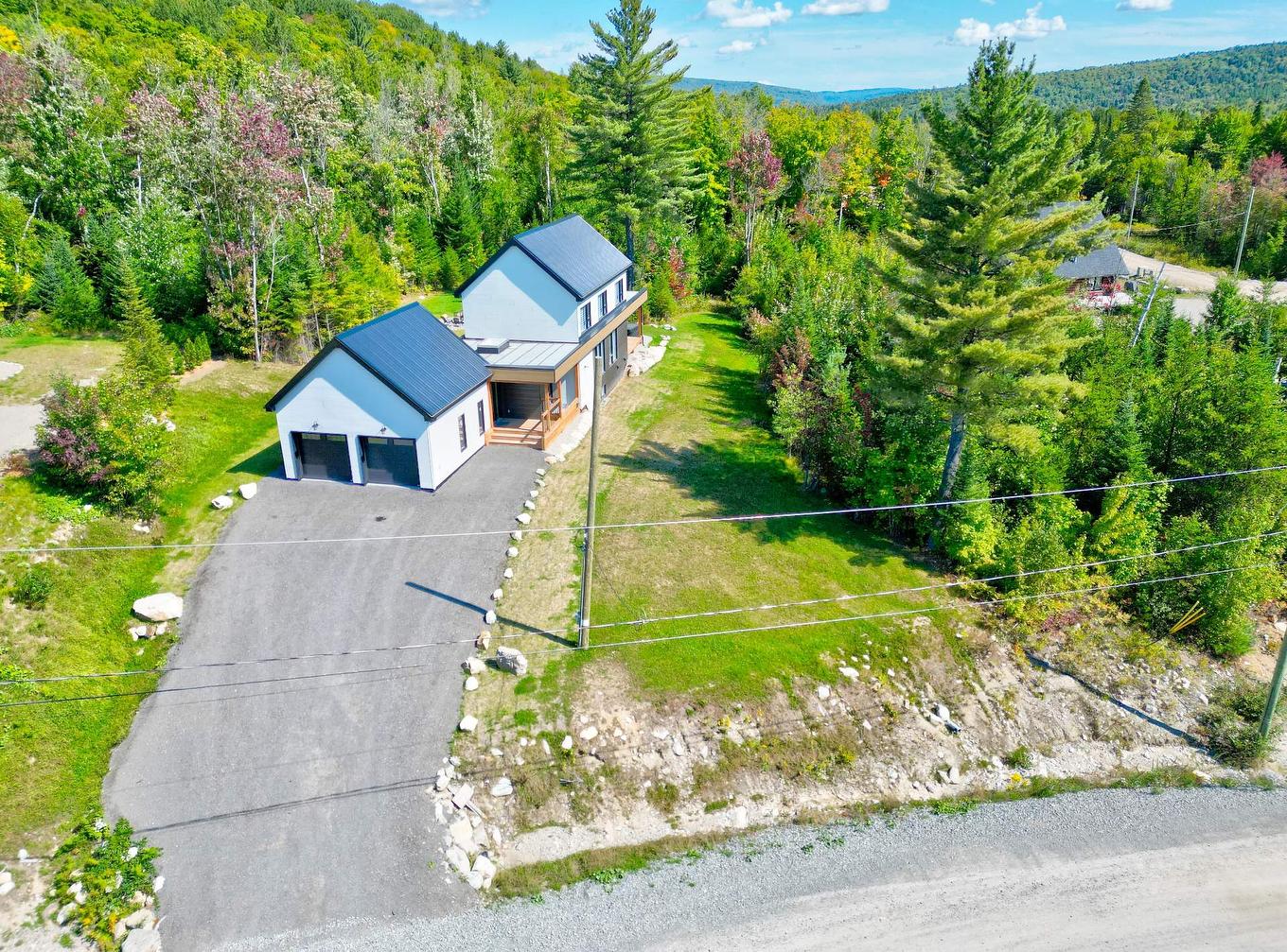 Overall view - 551 Ch. Du Quartier-Du-Cerf, Saint-Côme, QC - Outdoor With View