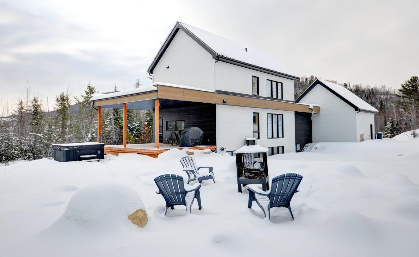 Back facade - 551 Ch. Du Quartier-Du-Cerf, Saint-Côme, QC - Outdoor