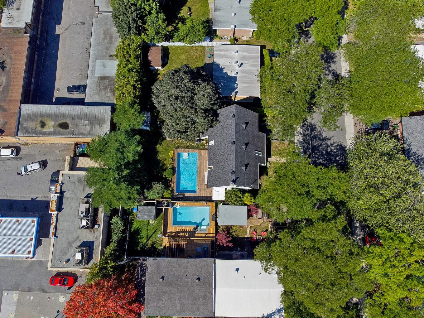 Photo aérienne - 9840 Rue Basile-Routhier, Montréal (Ahuntsic-Cartierville), QC - Outdoor With View