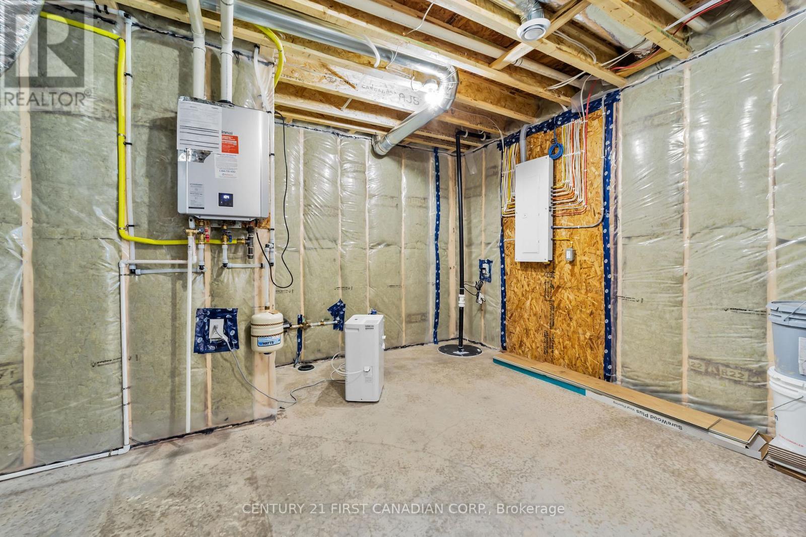11 Sheldabren Street, North Middlesex (Ailsa Craig), ON - Indoor Photo Showing Basement