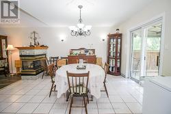 Dining Room with Patio Doors to Back Deck -