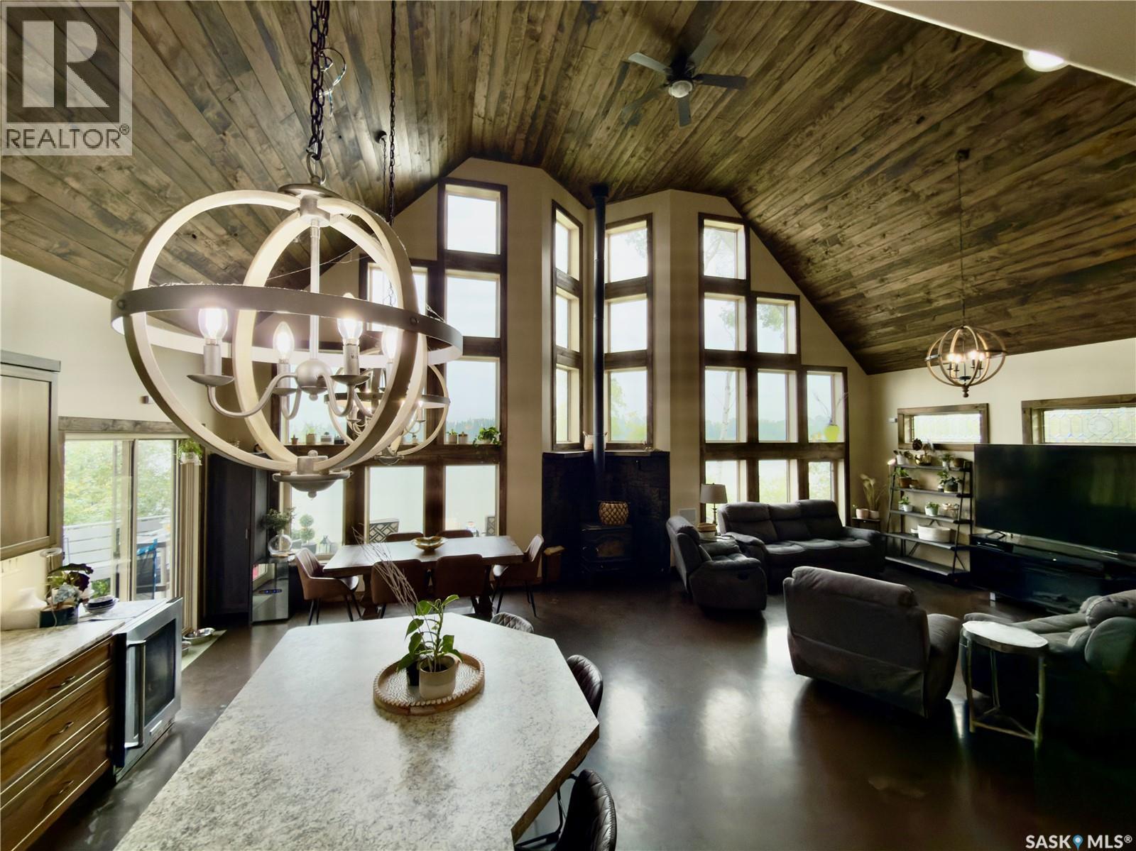 Fillon Lake Waterfront Acreage, Canwood Rm No. 494, SK - Indoor Photo Showing Living Room