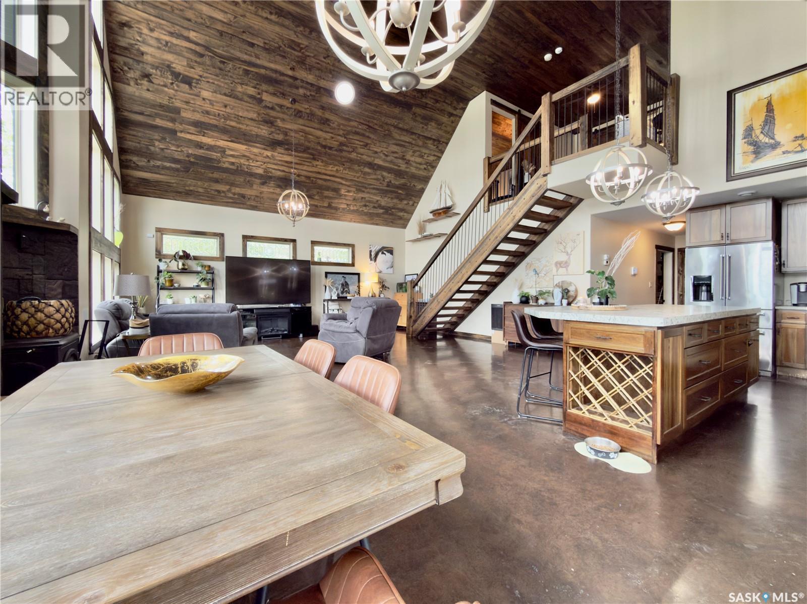 Fillon Lake Waterfront Acreage, Canwood Rm No. 494, SK - Indoor Photo Showing Dining Room