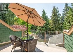 Lovely patio area with views to Okanagan Lake -