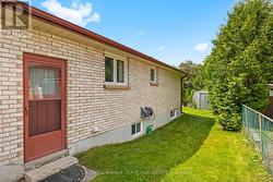 Garage side door to yard -