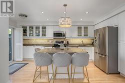 Open concept Kitchen with pot-lights -