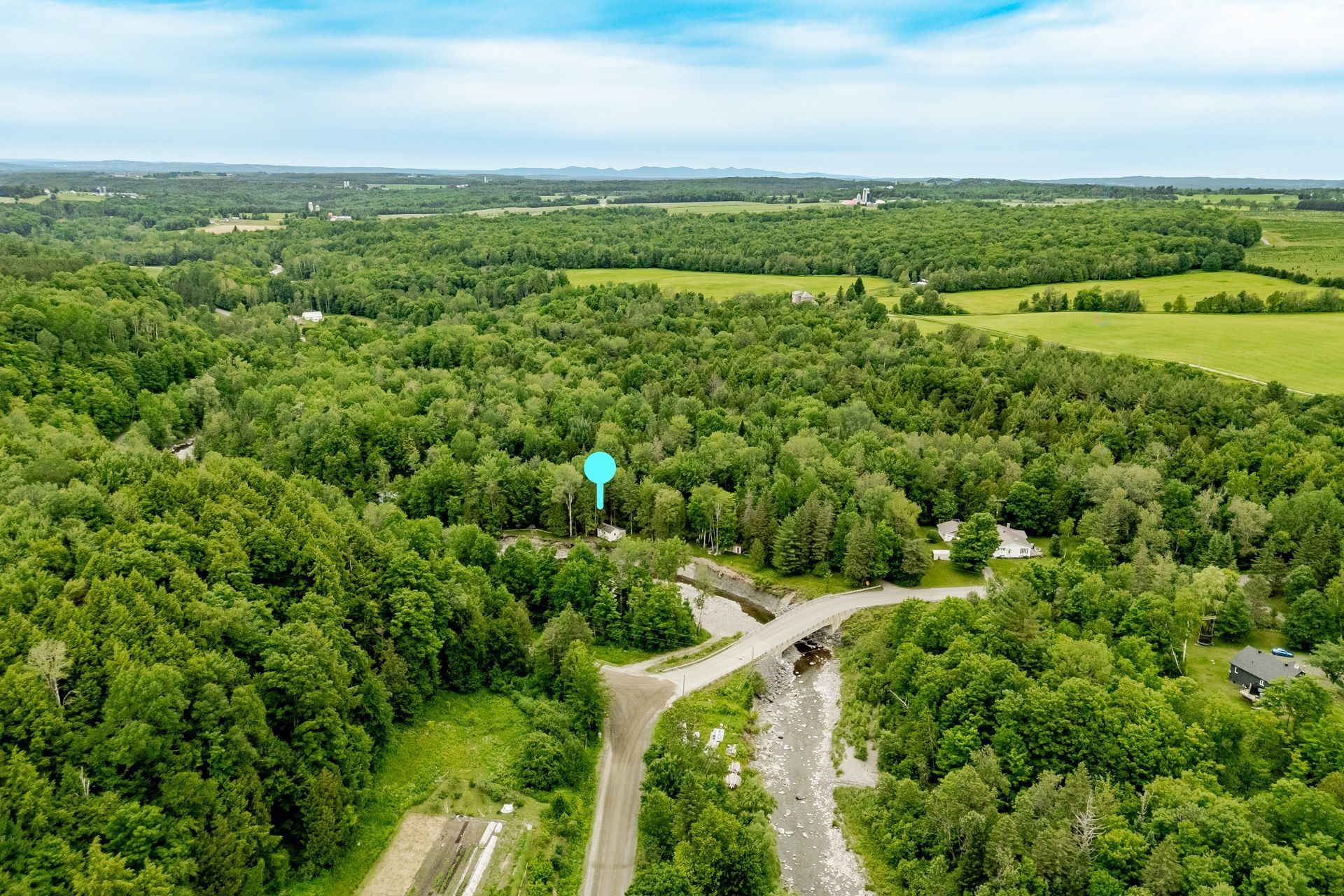 Photo aérienne - Ch. De Hyatt'S-Mills, Compton, QC
