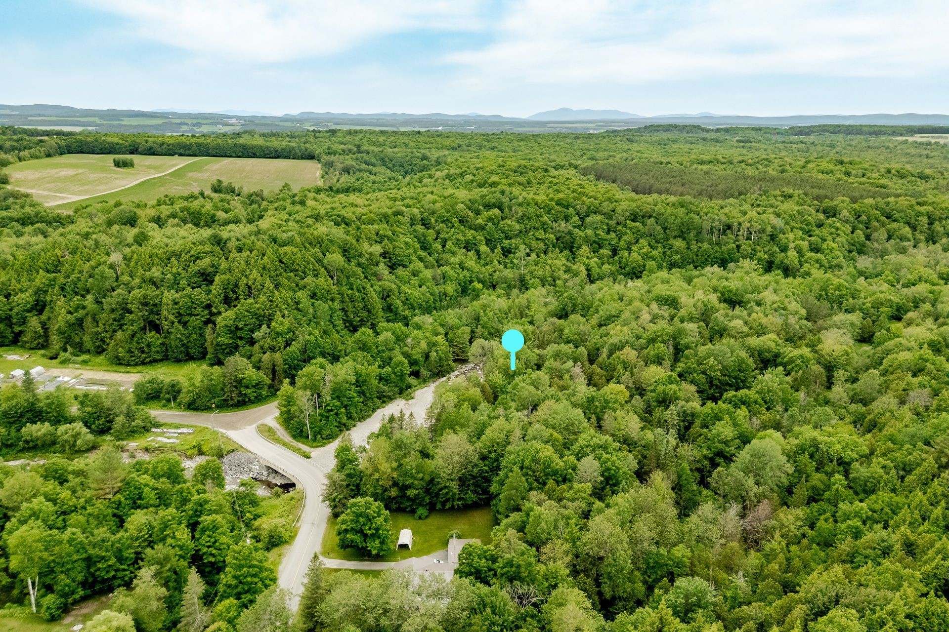 Photo aérienne - Ch. De Hyatt'S-Mills, Compton, QC