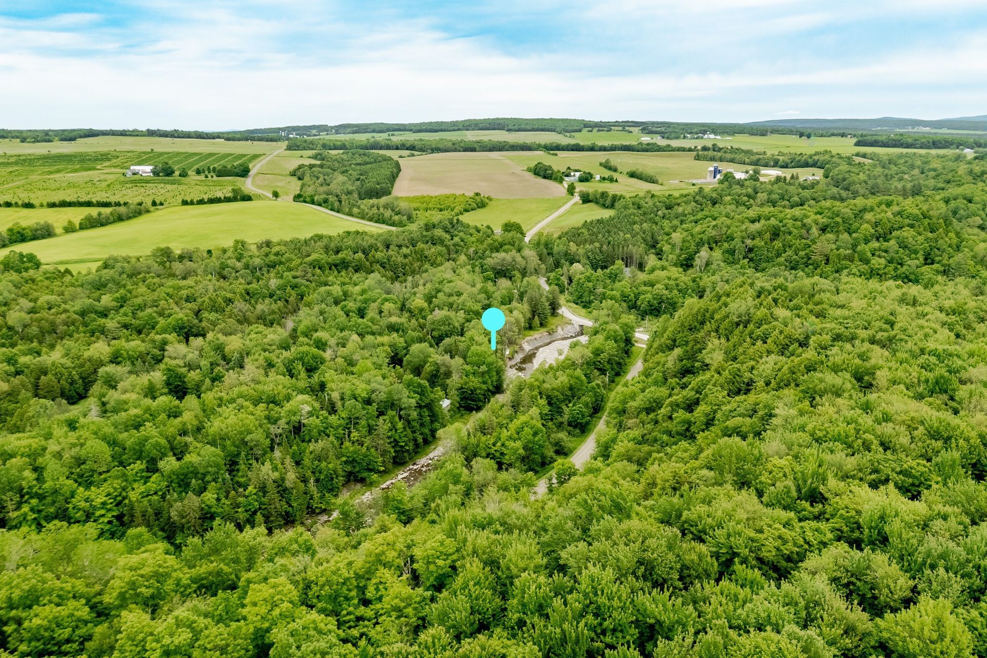 Photo aérienne - Ch. De Hyatt'S-Mills, Compton, QC